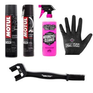 Motorradpflege-Set intensiv