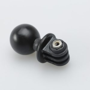 1" Kugel mit Aufnahme für GoPro Kamera