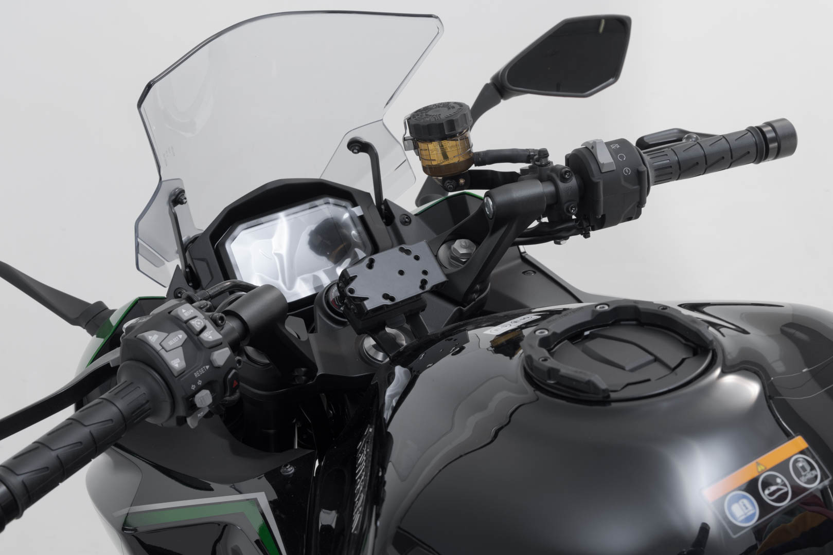 Navi-Halter am Lenker