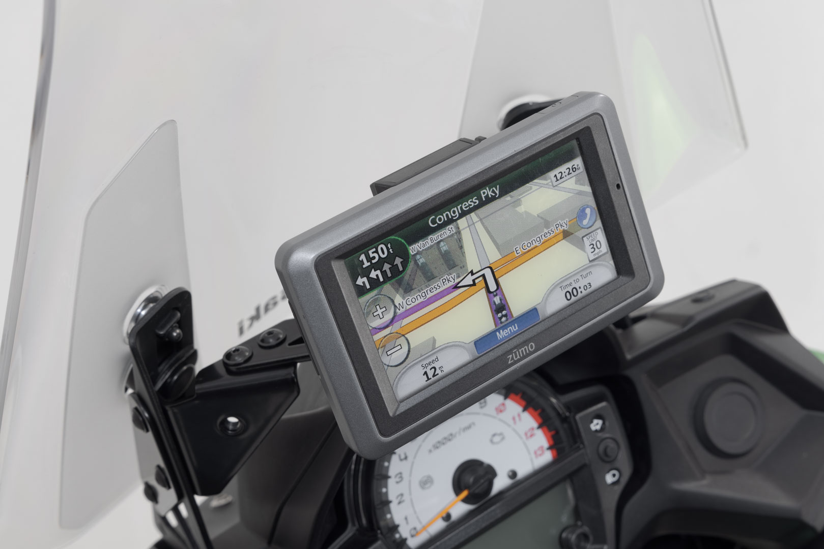 Navi-Halter im Cockpit – Bild 2