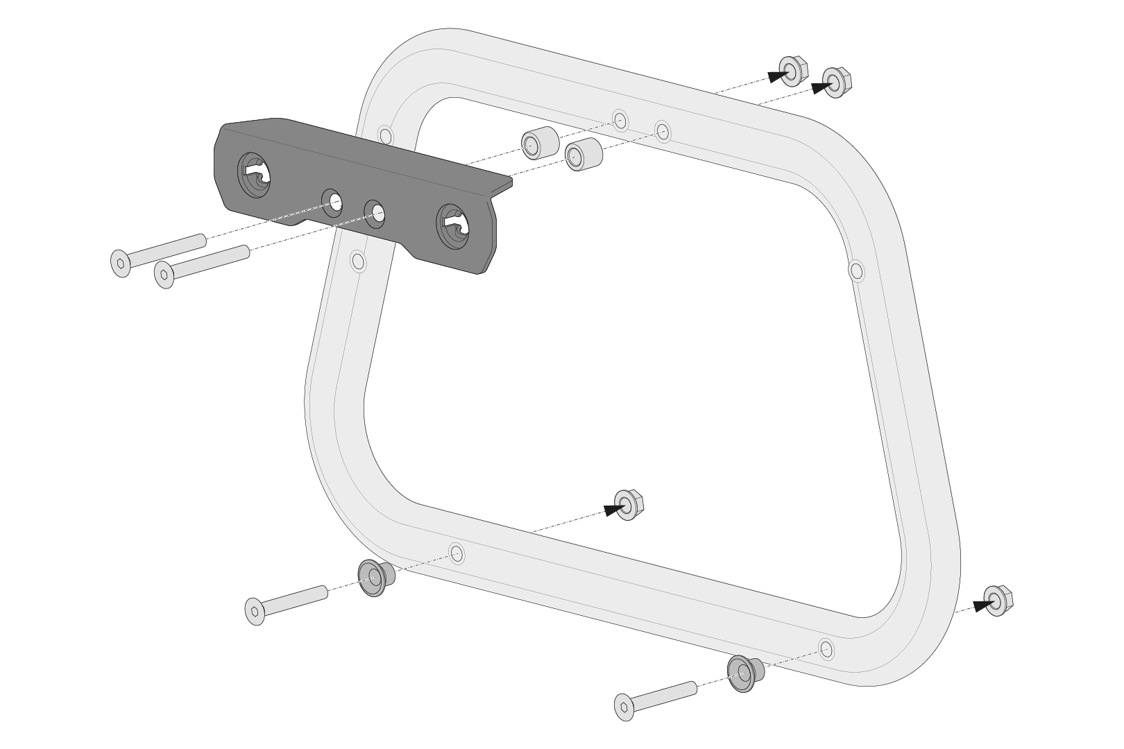 Adapterkit für PRO/EVO Seitenträger – Bild 2