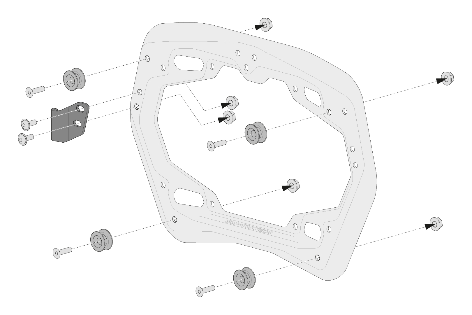 Adapterkit für PRO Seitenträger – Bild 2