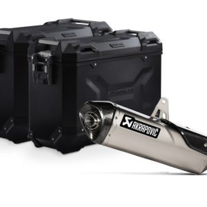 TRAX ADV Alukoffer-System + Akrapovic