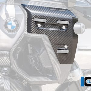 Wasserkühlerabdeckung rechts mit Löchern für den Kofferhalter Carbon matt R 1300 GS Adventure BMW R 1300 GS Adventure (ab 2024) Carbon