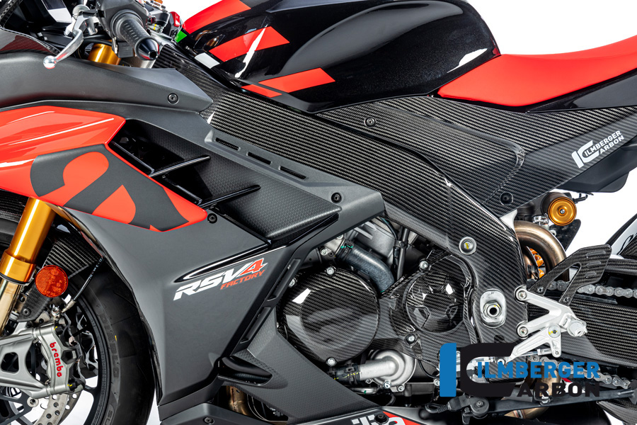 Rahmenabdeckung links glanz RSV4 ab 2021 APRILIA RSV 4 2021 - 2024