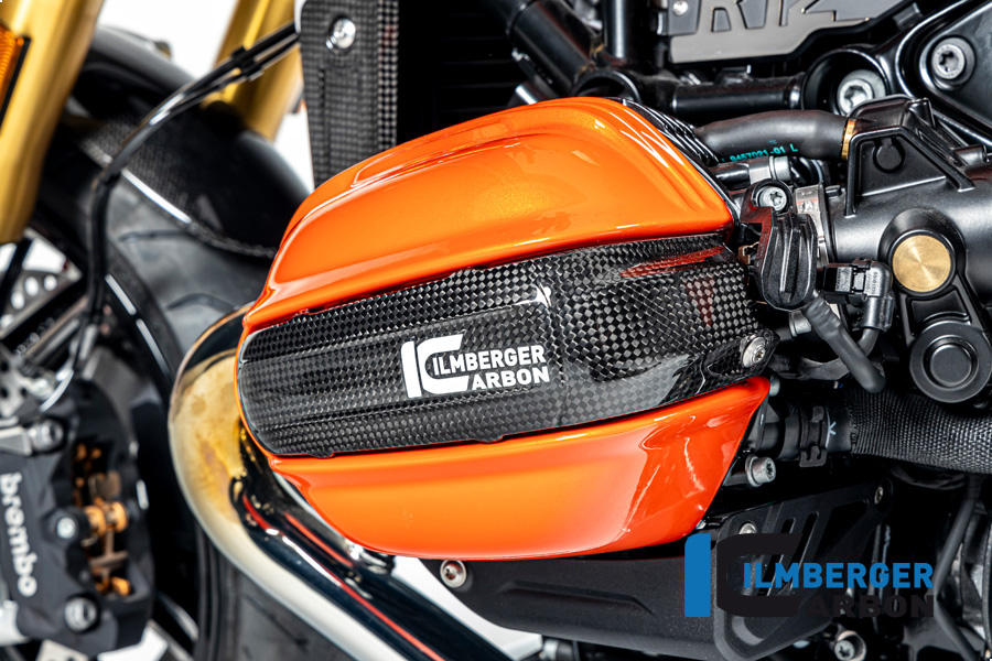 Zündkerzenstecker Abdeckung links Carbon glänzend BMW R12 NineT 2024 BMW R 12 NineT Carbon (ab 2024)