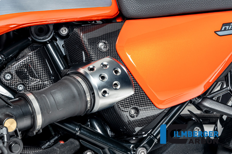 Airboxabdeckung links Carbon glänzend BMW R12 NineT 2024 BMW R 12 NineT Carbon (ab 2024)