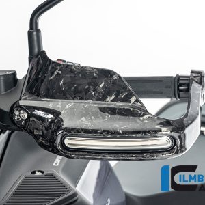Handprotektor groß mit Blinkeraufnahme links BDC glänzend BMW R 1300 GS ab 2023 BMW R 1300 GS Adventure (ab 2024) Black Diamond Carbon