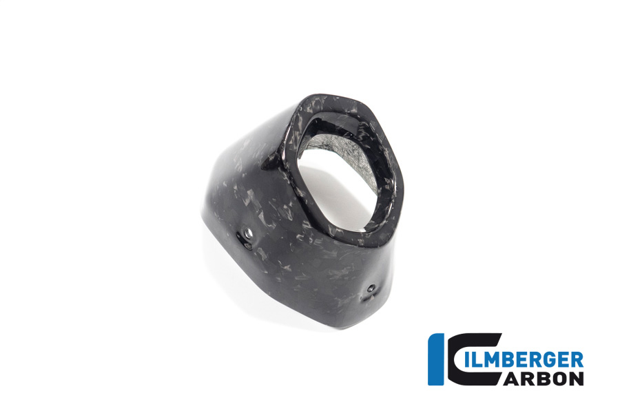 Auspuffhitzeschutz hinten BDC glänzend BMW R 1300 GS ab 2023 BMW R 1300 GS Adventure (ab 2024) Black Diamond Carbon – Bild 2