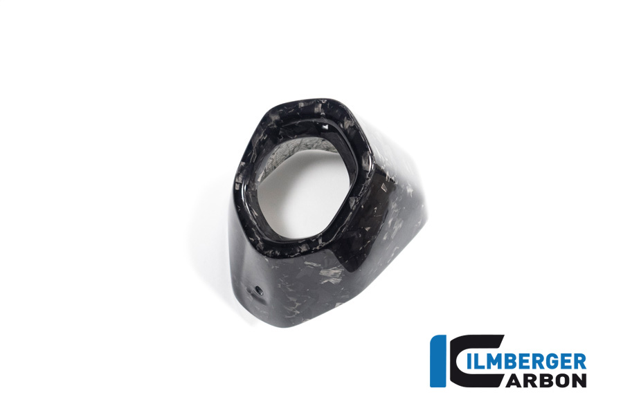 Auspuffhitzeschutz hinten BDC glänzend BMW R 1300 GS ab 2023 BMW R 1300 GS Adventure (ab 2024) Black Diamond Carbon – Bild 3