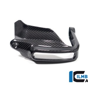 Handprotektor groß mit Blinkeraufnahme links glänzend BMW R 1300 GS ab 2023 BMW R 1300 GS (ab 2023) Carbon