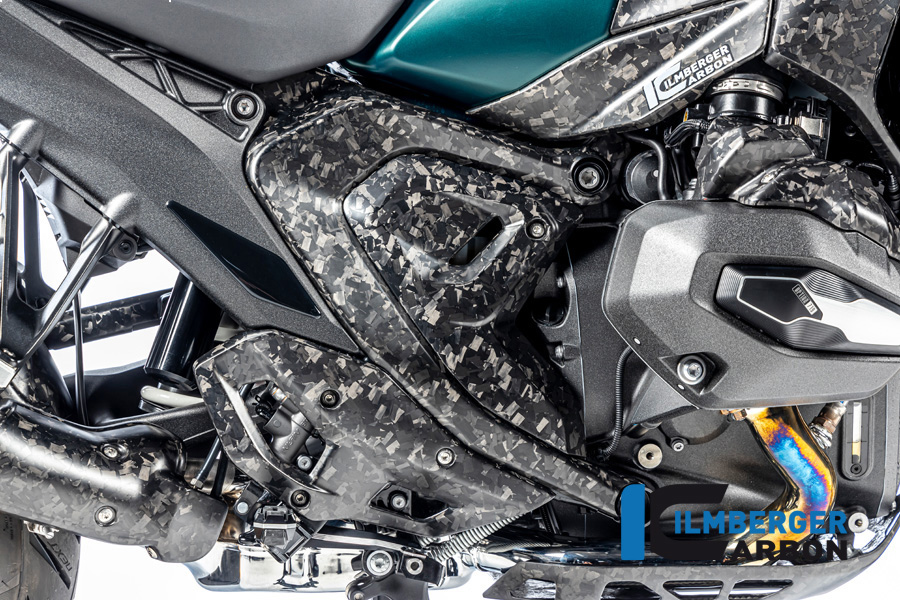 Rahmenabdeckung rechts BDC matt BMW R 1300 GS ab 2023 BMW R 1300 GS Adventure (ab 2024) Black Diamond Carbon