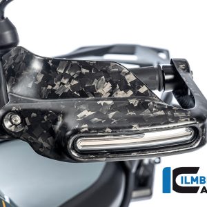 Handprotektor groß mit Blinkeraufnahme links BDC matt BMW R 1300 GS ab 2023 BMW R 1300 GS Adventure (ab 2024) Black Diamond Carbon
