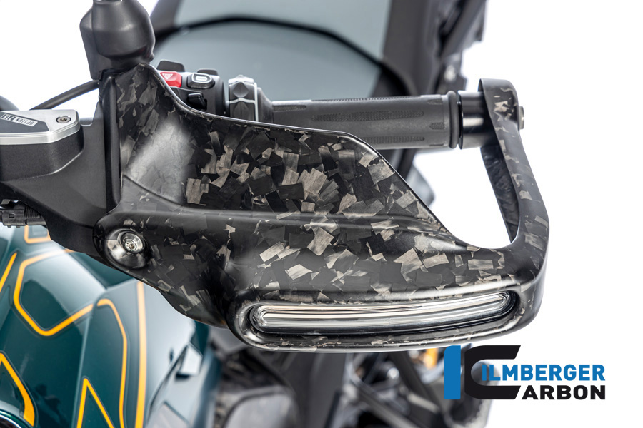 Handprotektor groß mit Blinkeraufnahme links BDC matt BMW R 1300 GS ab 2023 BMW R 1300 GS (ab 2023) Black Diamond Carbon – Bild 2
