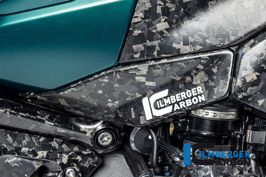 Tankabdeckung unten rechts BDC matt BMW R 1300 GS ab 2023 BMW R 1300 GS (ab 2023) Black Diamond Carbon