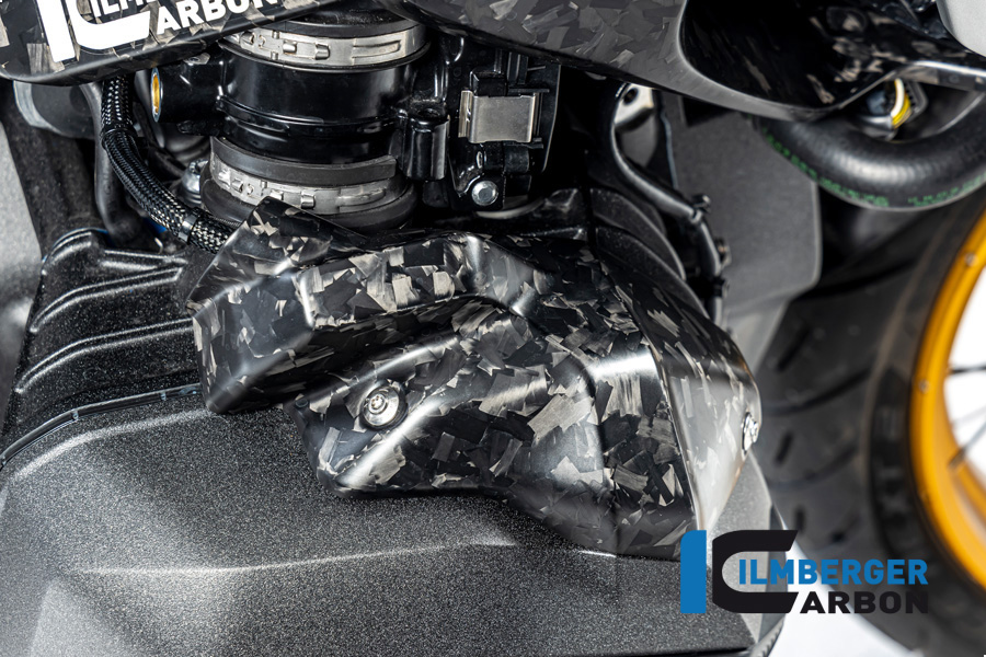 Einspritzdüsen Abdeckung rechts BDC matt BMW R 1300 GS ab 2023 BMW R 1300 GS Adventure (ab 2024) Black Diamond Carbon – Bild 2
