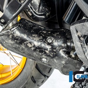 Auspuffhitzeschutz unten BDC matt BMW R 1300 GS ab 2023 BMW R 1300 GS Adventure (ab 2024) Black Diamond Carbon