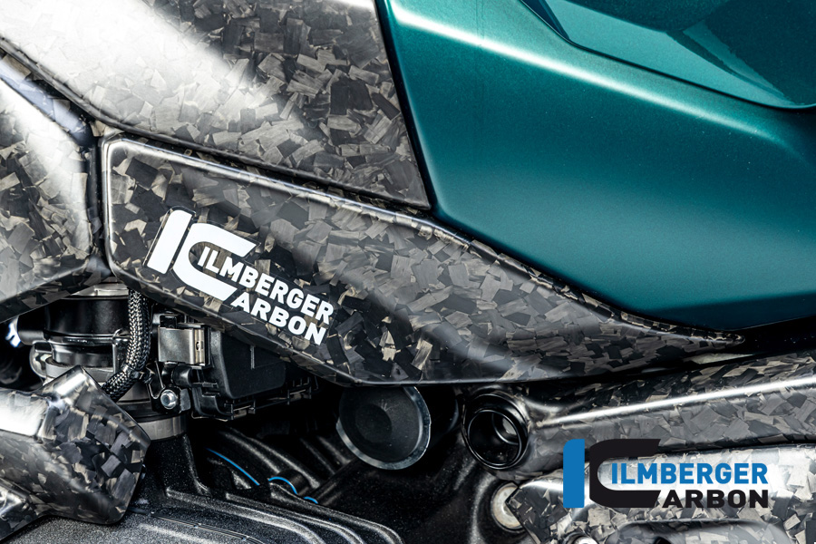 Tankabdeckung unten links BDC matt BMW R 1300 GS ab 2023 BMW R 1300 GS (ab 2023) Black Diamond Carbon