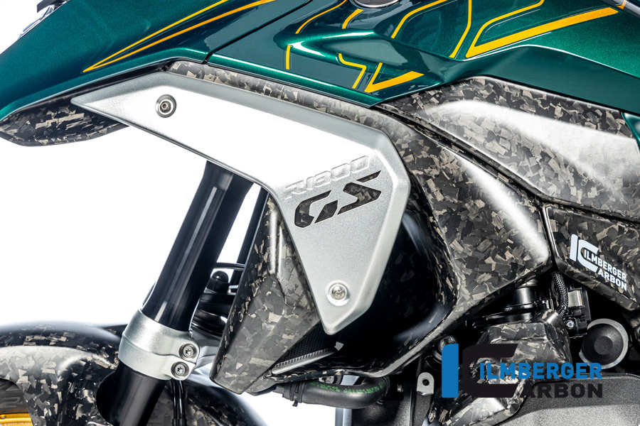 Luftauslassverkleidung links BDC matt BMW R 1300 GS ab 2023 BMW R 1300 GS (ab 2023) Black Diamond Carbon