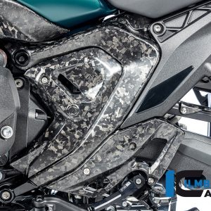 Rahmenabdeckung links BDC matt BMW R 1300 GS ab 2023 BMW R 1300 GS Adventure (ab 2024) Black Diamond Carbon