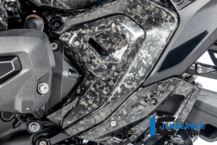 Rahmendreieckcover links BDC matt BMW R 1300 GS ab 2023 BMW R 1300 RS Black Diamond Carbon