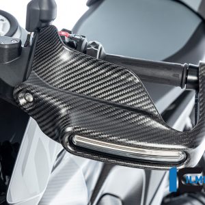 Handprotektor groß mit Blinkeraufnahme links matt BMW R 1300 GS ab 2023 BMW R 1300 GS Adventure (ab 2024) Carbon