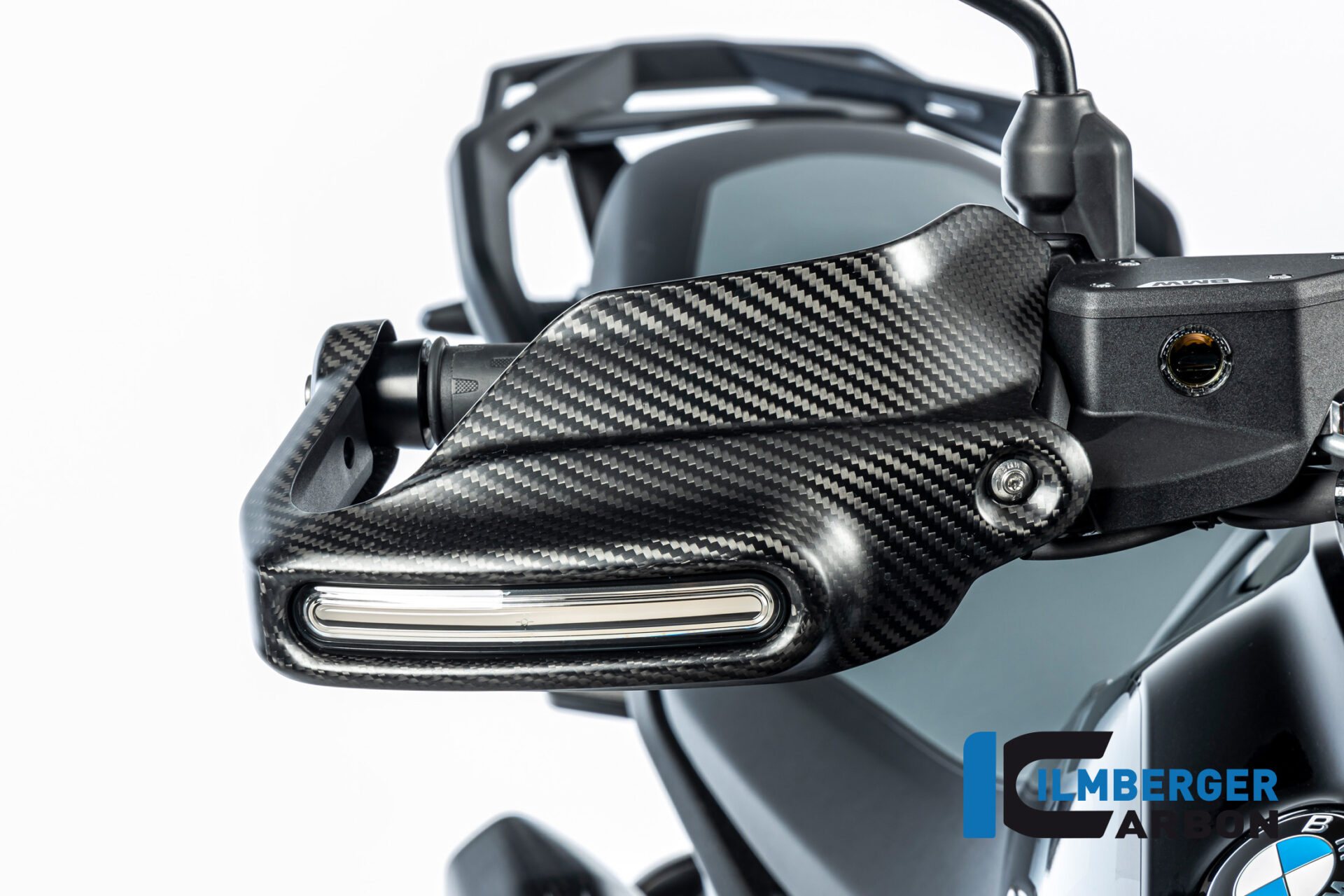 Handprotektor groß mit Blinkeraufnahme rechts matt BMW R 1300 GS ab 2023 BMW R 1300 GS Adventure (ab 2024) Carbon – Bild 2