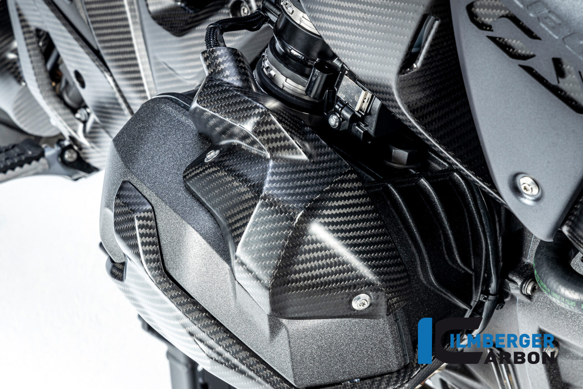 Einspritzdüsen Abdeckung rechts matt BMW R 1300 GS ab 2023 BMW R 1300 GS (ab 2023) Carbon