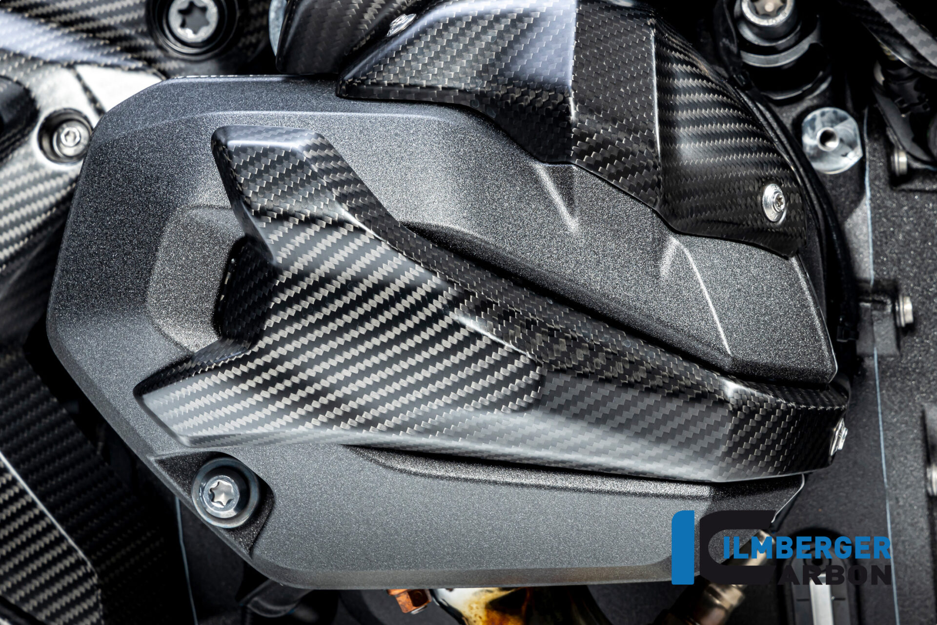 Zündkerzenstecker Abdeckung rechts matt BMW R 1300 GS ab 2023 BMW R 1300 GS (ab 2023) Carbon
