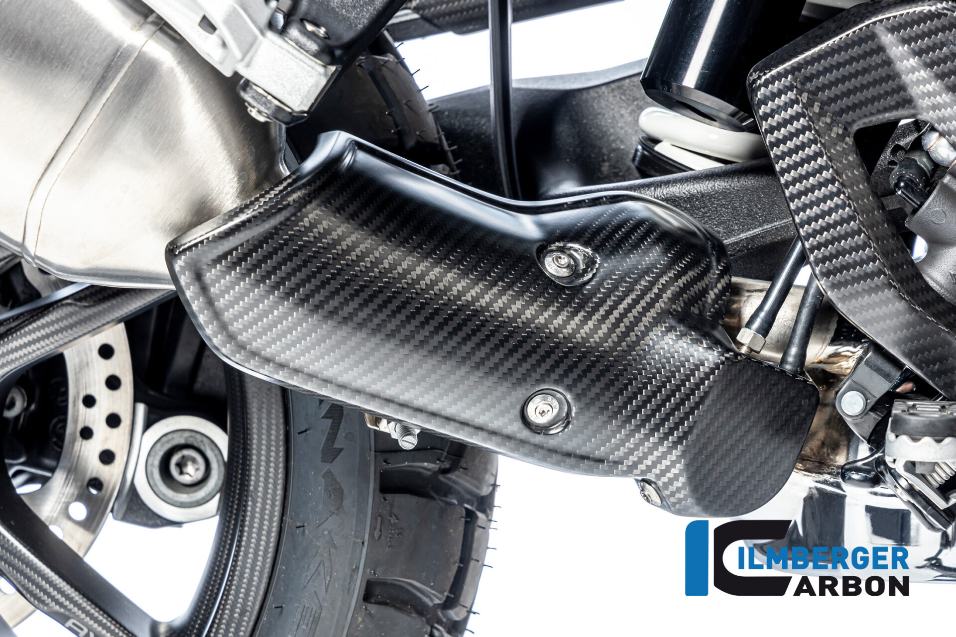 Auspuffhitzeschutz unten matt BMW R 1300 GS ab 2023 BMW R 1300 GS Adventure (ab 2024) Carbon