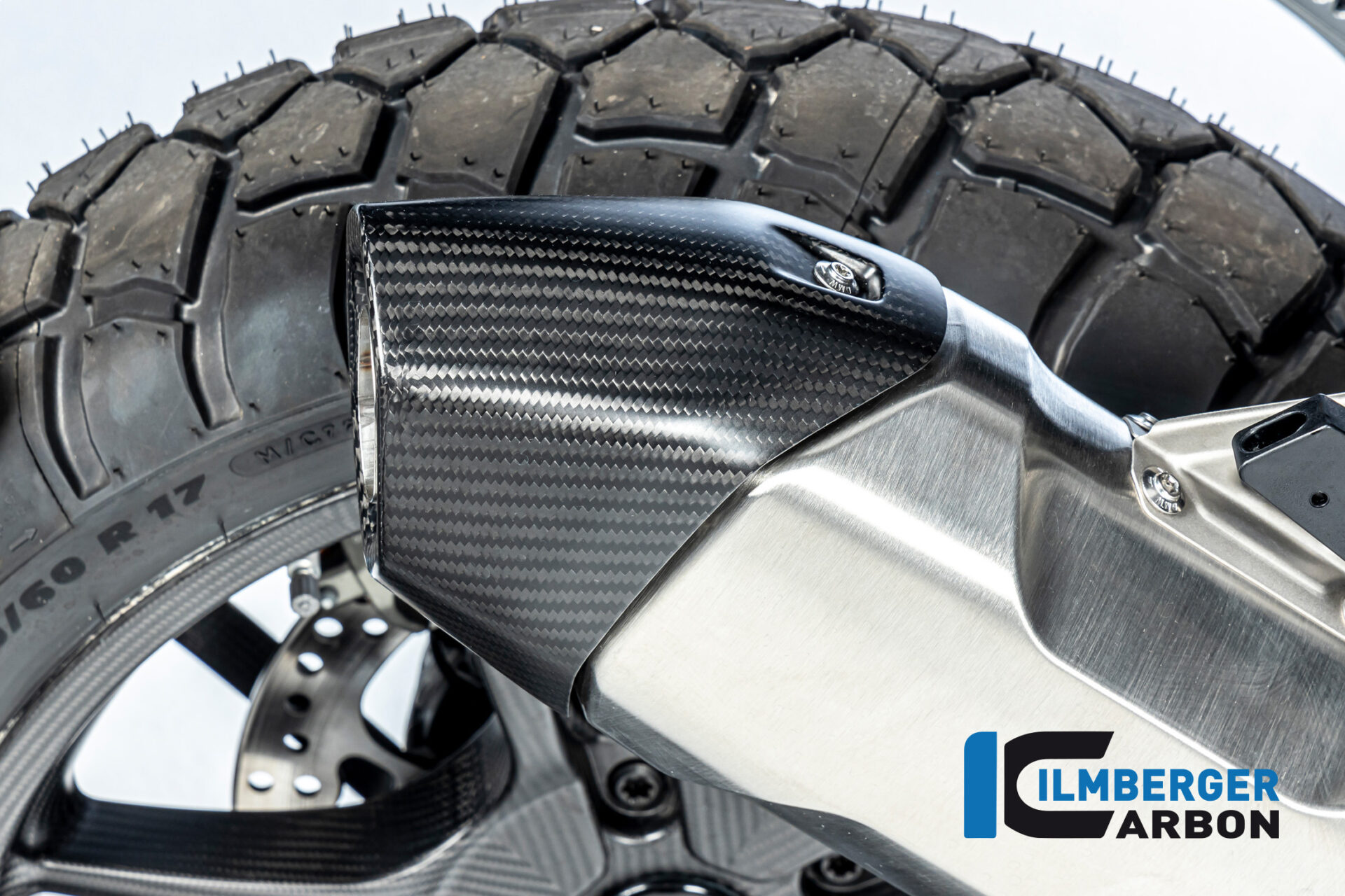 Auspuffhitzeschutz hinten matt BMW R 1300 GS ab 2023 BMW R 1300 GS Adventure (ab 2024) Carbon