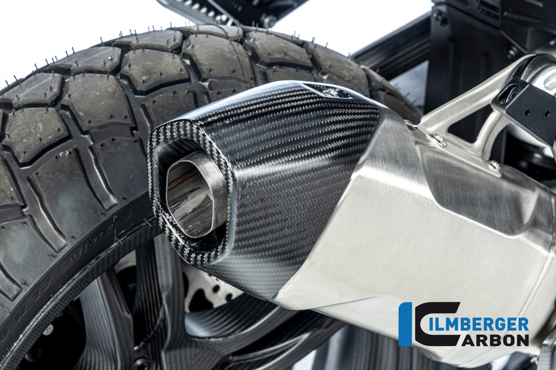 Auspuffhitzeschutz hinten matt BMW R 1300 GS ab 2023 BMW R 1300 GS Adventure (ab 2024) Carbon – Bild 2