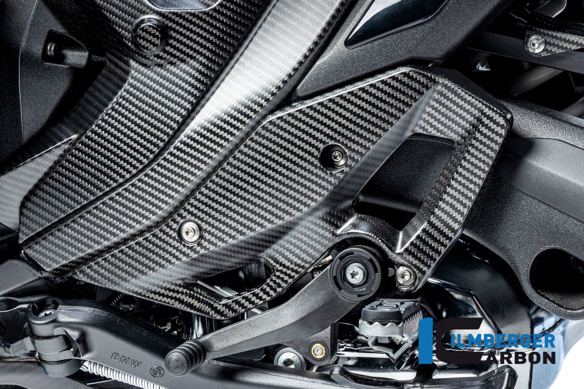 Fersenschutz links matt BMW R 1300 GS ab 2023 BMW R 1300 GS (ab 2023) Carbon