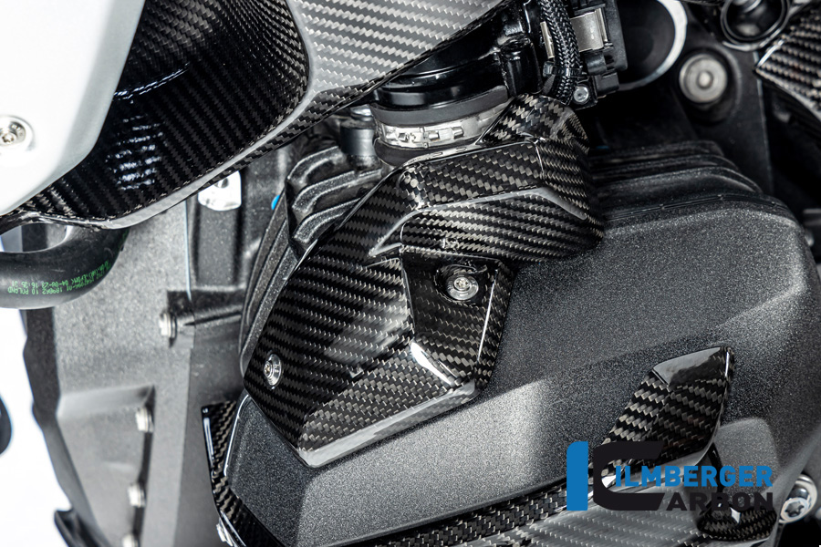 Einspritzdüsen Abdeckung links glänzend BMW R 1300 GS ab 2023 BMW R 1300 RS Carbon – Bild 4