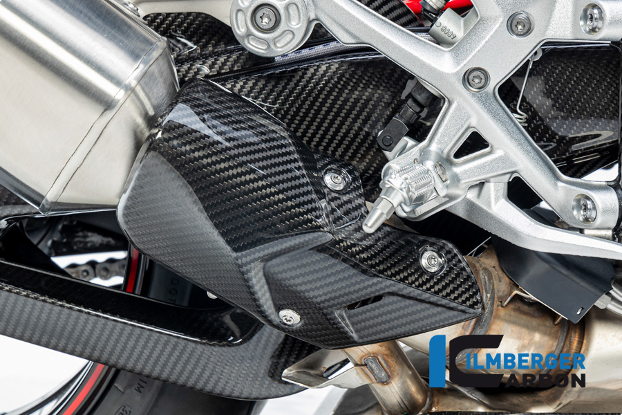 Auspuffhitzeschutz vorne am Schalldämpfer BMW S 1000 R ab 2021 BMW S 1000 RR Strasse (ab 2025)