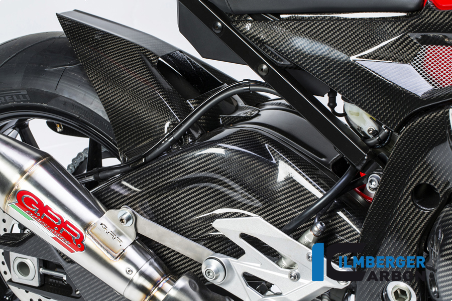 Kotflügel hinten mit Kettenschutz mit ABS Carbon BMW S 1000 RR Strasse (2009-2011)