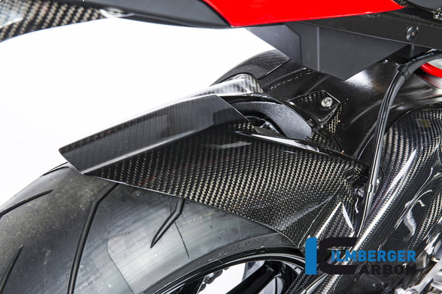 Kotflügel hinten mit Kettenschutz mit ABS Carbon BMW S 1000 RR Strasse (2009-2011) – Bild 2