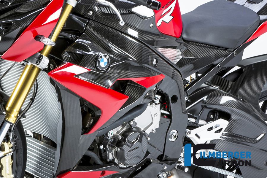 Wasserkühlerabdeckung links Carbon BMW S 1000 R (2014-2016)
