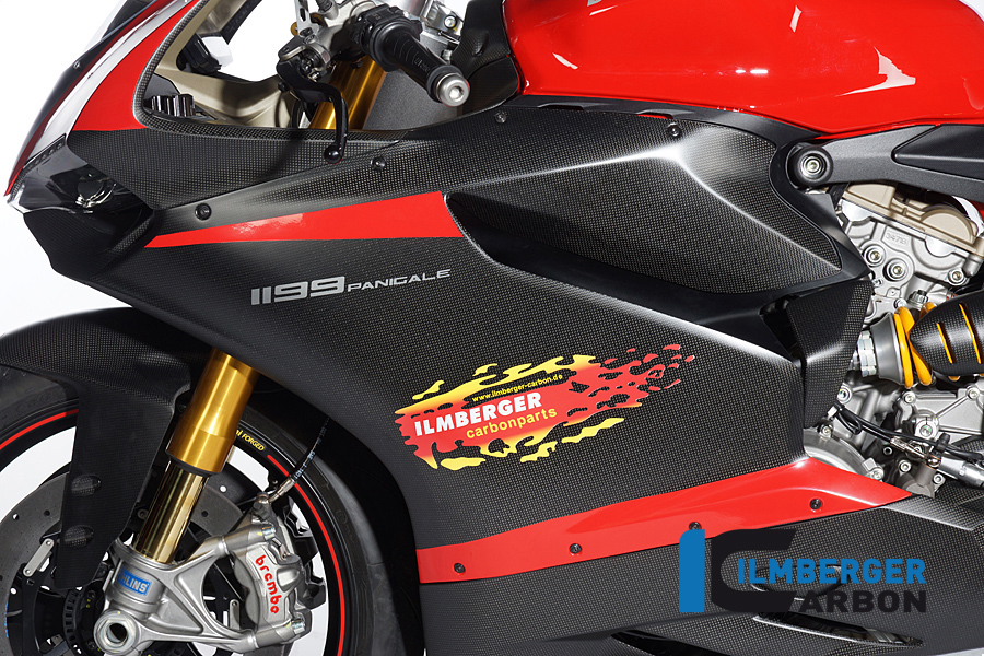 Verkleidungsseitenteil links Straße Carbon DUCATI Panigale 899