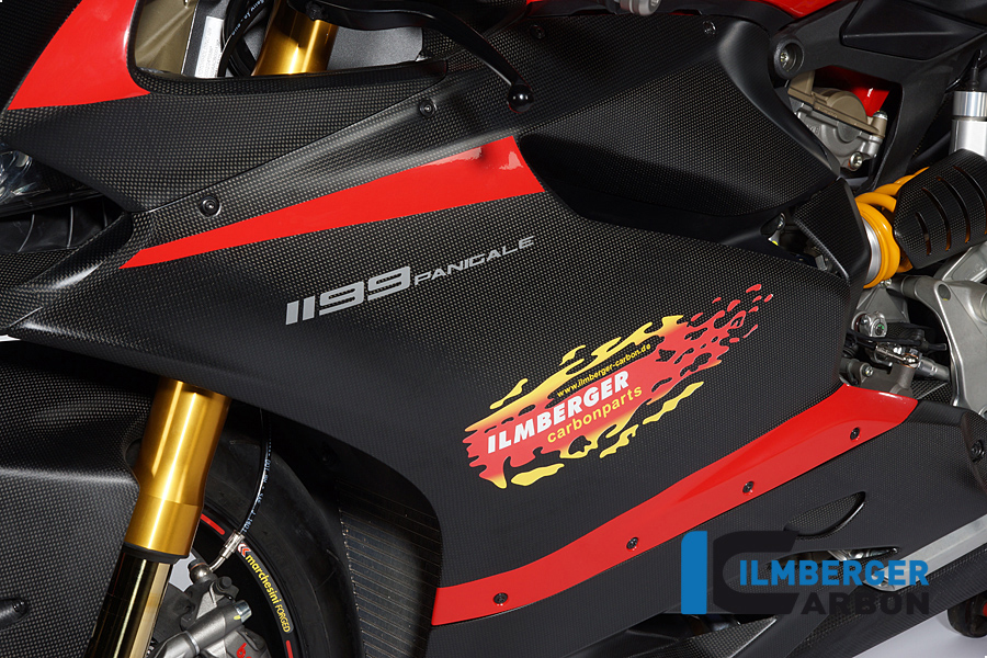 Verkleidungsseitenteil links Straße Carbon DUCATI Panigale 899 – Bild 2