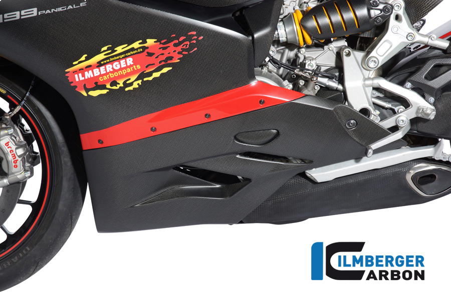Verkleidungsunterteil links Straße Carbon DUCATI Panigale 899