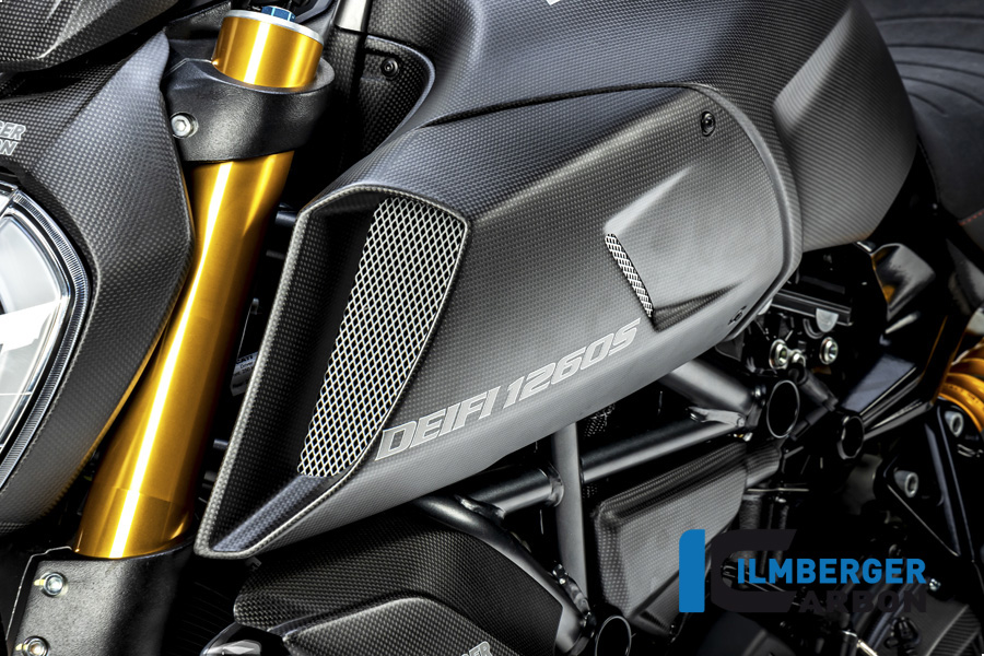 Lufteinlasskanalverkleidung links matt Ducati Diavel 1260 DUCATI Diavel 1260 2019-2023