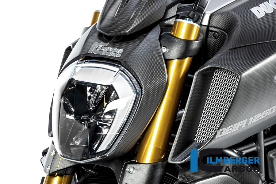 Scheinwerferabdeckung matt Diavel'19 DUCATI Diavel 1260 2019-2023