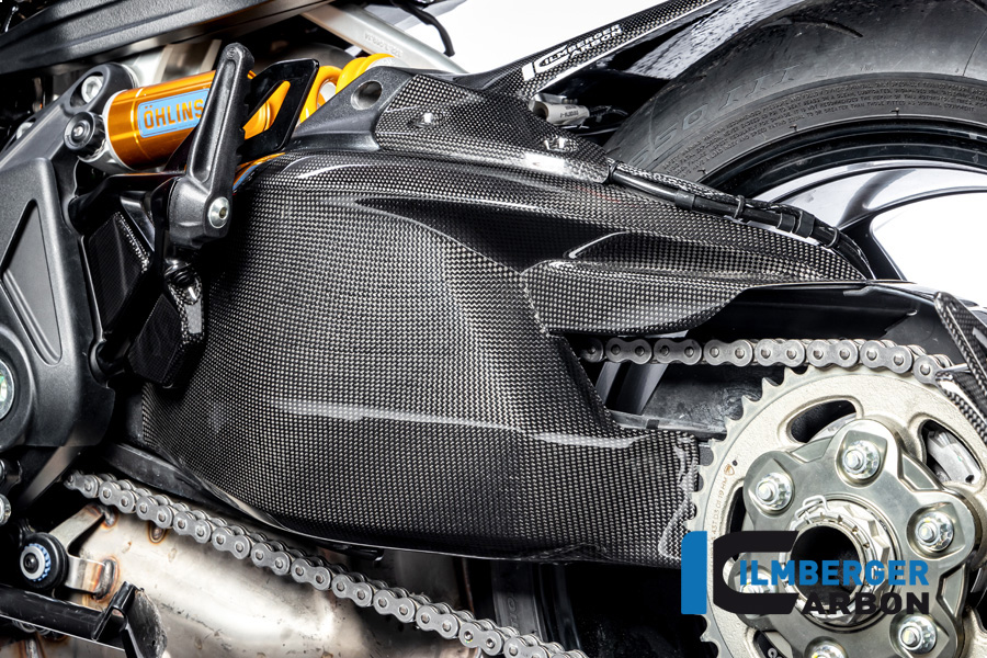 Schwingenabdeckung incl. Kettenschutz oben glanz Diavel 1260 DUCATI Diavel 1260 2019-2023