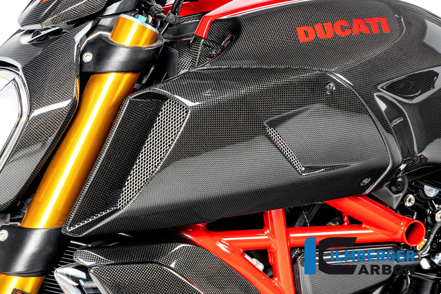 Lufteinlasskanalverkleidung links glanz Ducati Diavel 1260 DUCATI Diavel 1260 2019-2023