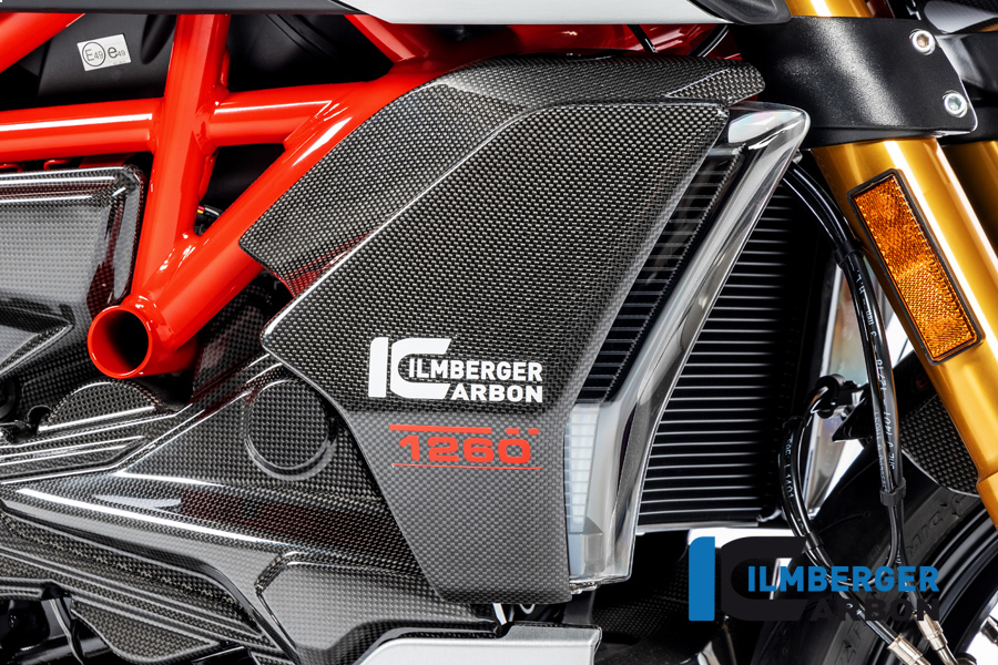 Wasserkühlerabdeckung rechts glanz Diavel 1260 DUCATI Diavel 1260 2019-2023