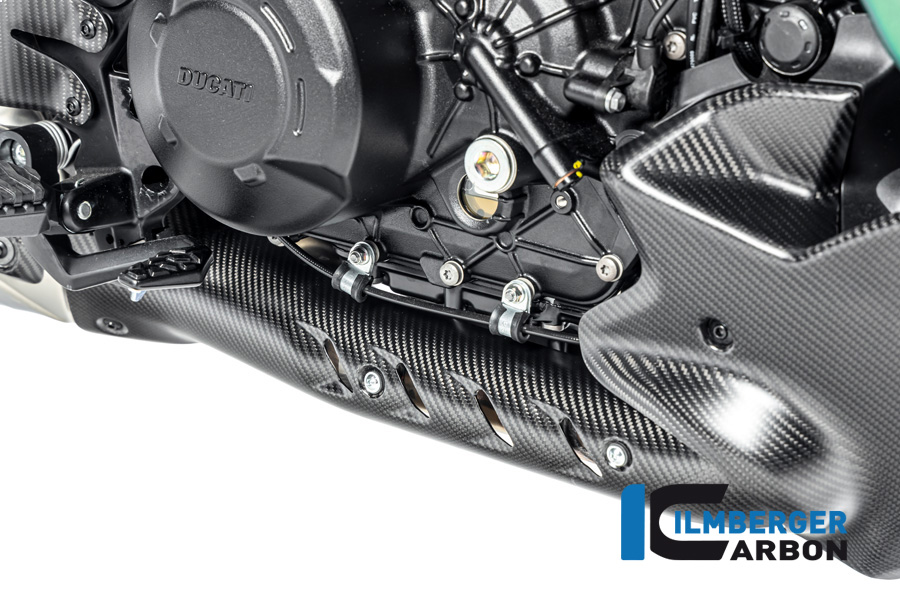 Auspuffhitzeschutz am Krümmer Ducati Diavel Bentley matt DUCATI Diavel V4 Bentley