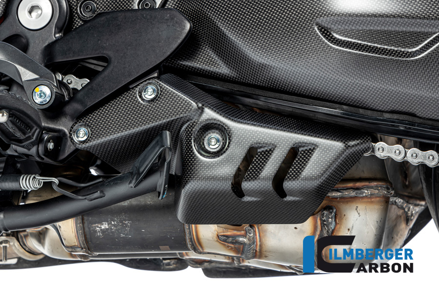Auspuff Cover links Ducati Diavel V4 ab 2023 matt DUCATI Diavel V4 (ab 2023)