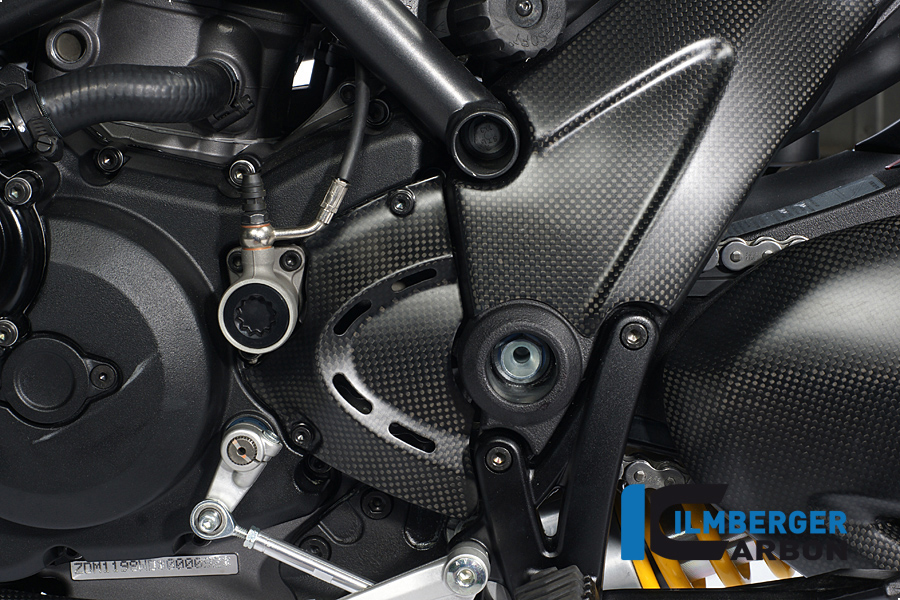 Ritzelabdeckung Carbon DUCATI Diavel (2011-2013) – Bild 4