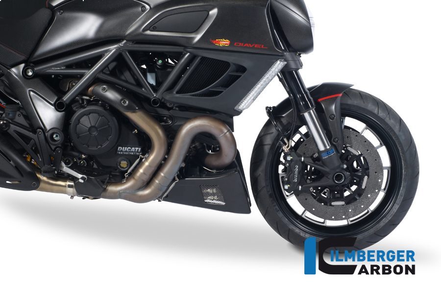 Motorspoiler/Ölkühlerverkleid. rechte Seite Carbon DUCATI Diavel 2014-2018 – Bild 4
